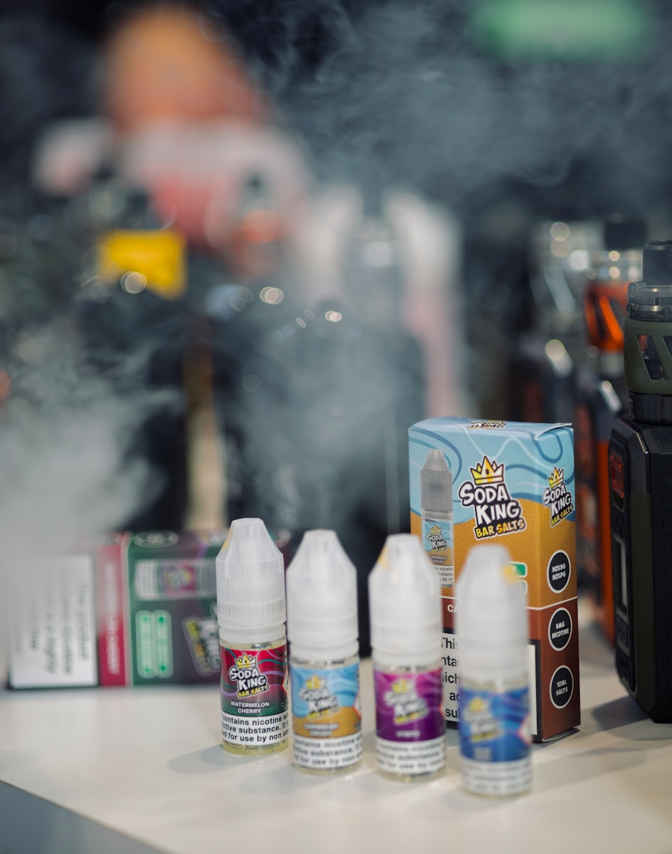E-liquide avec nicotine